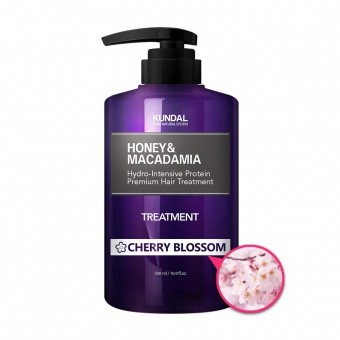 KUNDAL Odżywka do włosów - kwiat wiśni Honey&Macadamia Treatment Cherry Blossom 500ml