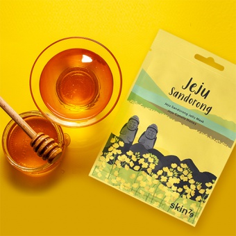 SKIN79 Odżywcza maska w płacie z miodem Jeju Sandorong Jelly Mask- Jeju Canola Honey 33ml