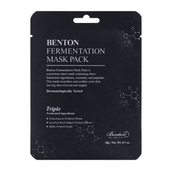BENTON Odżywcza maska w płacie Fermentation Mask Pack 20g