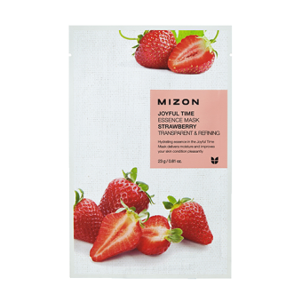 MIZON Normalizująca maska w płacie Joyful Time Essence Mask Strawberry 23g