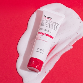 BENTON Pianka oczyszczająca do cery trądzikowej AC BHA Foam Cleansing 120ml