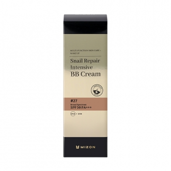 MIZON Krem BB ze śluzem ślimaka Snail Repair Intenisve BB Cream SPF50 PA+++ #27 20ml